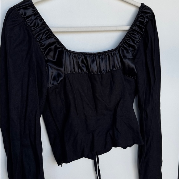 NWT Tach clothing salvia top black size small - Picture 8 of 9